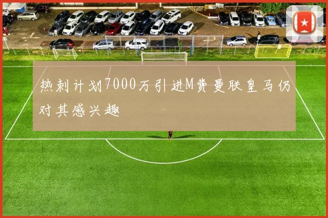 热刺计划7000万引进M费曼联皇马仍对其感兴趣